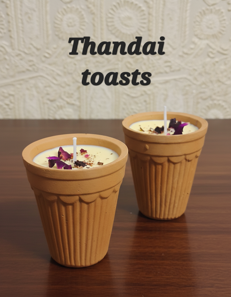 Thandai Toasts